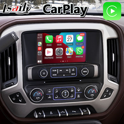 Antarmuka Multimedia Lsailt Android Carplay untuk Chevrolet Silverado 1500 2500 3500 Mylink System 2014-2019