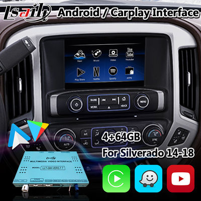Antarmuka Multimedia Navigasi Android Lsailt untuk Sistem Mylink Chevrolet Silverado 1500 2500 3500 2014-2019