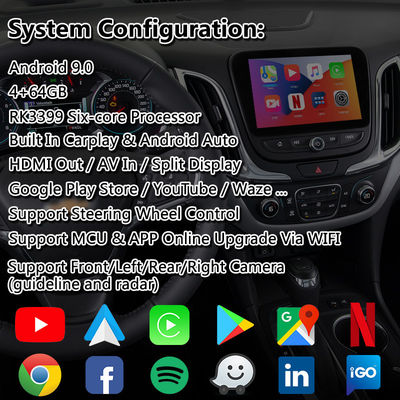 Antarmuka Multimedia Android Carplay Lsailt untuk Sistem Mylink Chevrolet Equinox Traverse