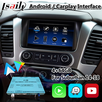 Lsailt Android Auto Carplay Multimedia Antarmuka Untuk Chevrolet Suburban GMC Tahoe