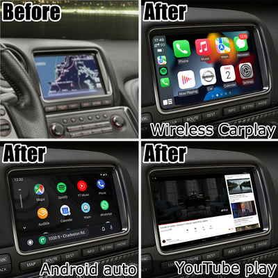 Android 13 8+128 Navigasi nirkabel carplay antarmuka video otomatis android untuk Nissan GT-R GTR R35