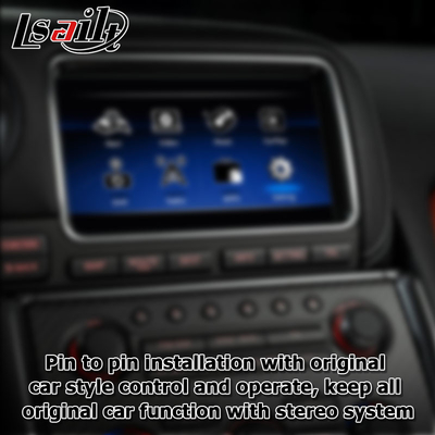 Android 13 8+128 Navigasi nirkabel carplay antarmuka video otomatis android untuk Nissan GT-R GTR R35