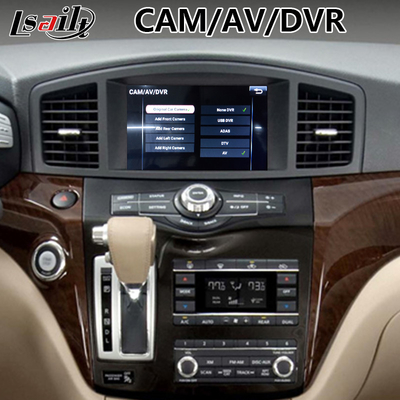 Antarmuka Video Navigasi Lsailt Android untuk Nissan Quest E52 Dengan Youtube NetFlix Yandex Carplay