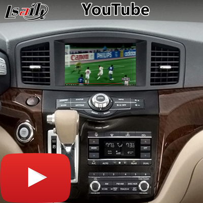 Antarmuka Video Navigasi Lsailt Android untuk Nissan Quest E52 Dengan Youtube NetFlix Yandex Carplay