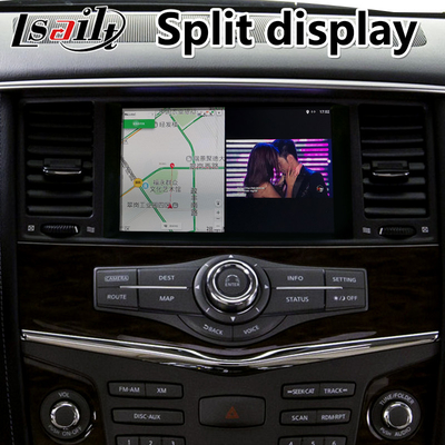 Lsailt Android Multimedia Interface untuk Nissan Patrol Y62 Dengan Wireless Carplay