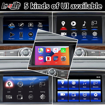 Lsailt Android Carplay Interface untuk Nissan Patrol Y62 2011-2017 Dengan Navigasi GPS Youtube