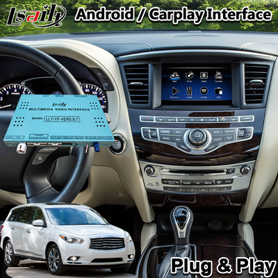 Lsailt Android Navigation Carplay Interface Box untuk Infiniti JX35 Dengan NetFlix Yandex Waze