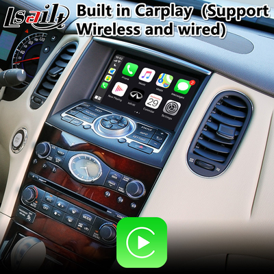 Lsailt Android Multimedia Video Interface untuk Infiniti EX35 Dengan Wireless Carplay android auto