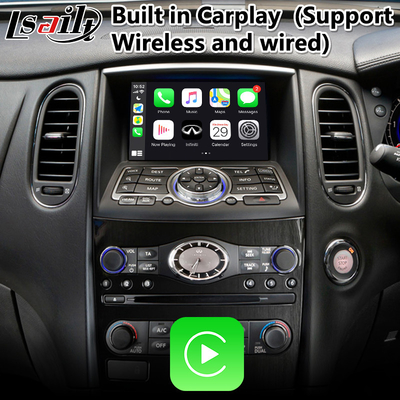 Lsailt Android Carplay Interface untuk Infiniti EX30D EX35 EX37 Dengan Wireless Android Auto
