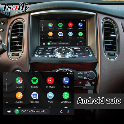 Lsailt Infiniti Carplay Box, Antarmuka Navigasi GPS Android untuk QX50 dengan Android otomatis nirkabel