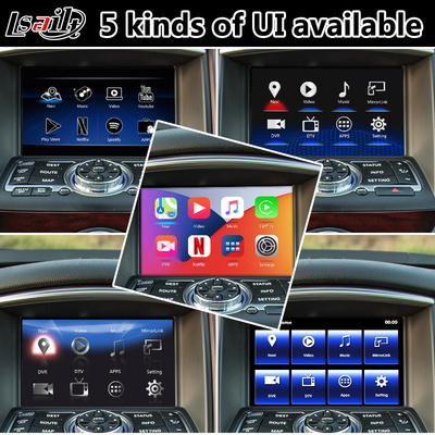 Lsailt Infiniti Carplay Box, Antarmuka Navigasi GPS Android untuk QX50 dengan Android otomatis nirkabel