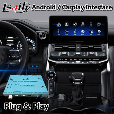 Antarmuka Android Carplay Lsailt untuk Toyota Land Cruiser LC300 VXR Sahara 2021-Sekarang