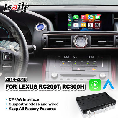 OEM Integrasi Carplay Android Auto Interface untuk Lexus RC200T RC300H RC 200t 2014-2018