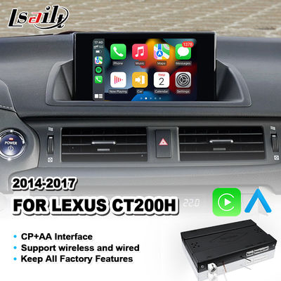 Android Auto Carplay Interface untuk Lexus CT200H CT 200h Mouse Control 2014-2017