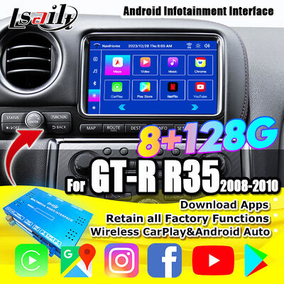 Antarmuka Otomatis Android enam inti Navigasi GPS untuk Cadillac XTS mendukung Waze Yandex Youtube, panorama 360 oleh Lsailt